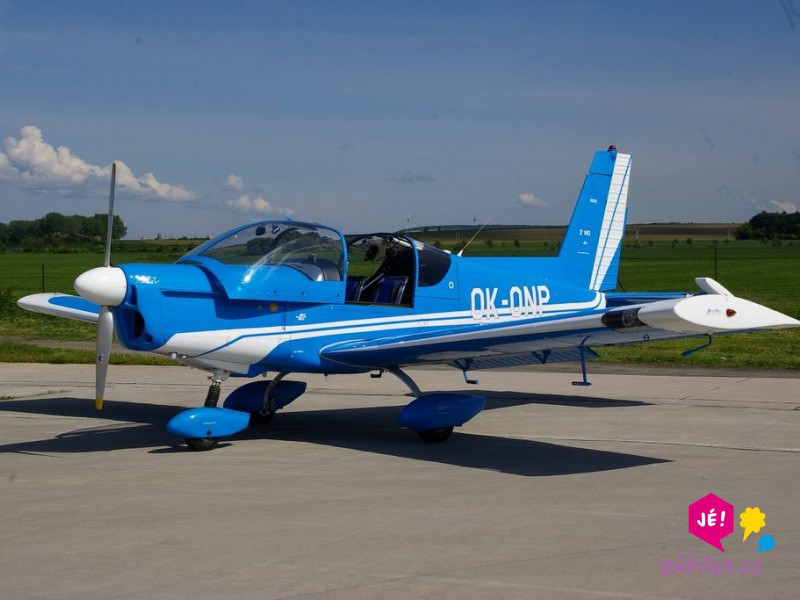 Let akrobatickým letadlem Zlín Z-142 - certifikát