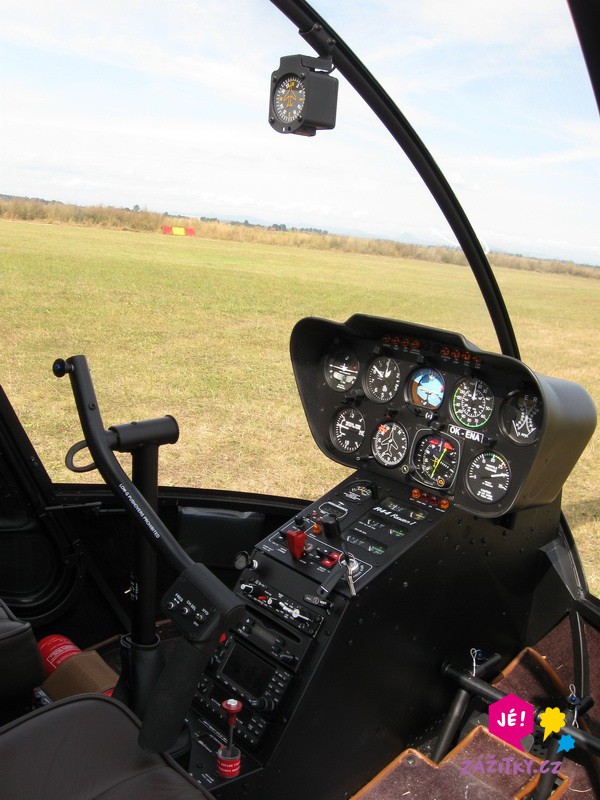 Pilotem vrtulníku na zkoušku I. - poukaz na zážitek
