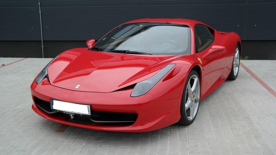 Jízda ve Ferrari 458 - certifikát